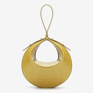 JW Pei Rantan Yellow Vegan Leather Handbag